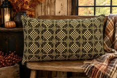 SHADOWBROOK BLACK/MUSTARD SHAM